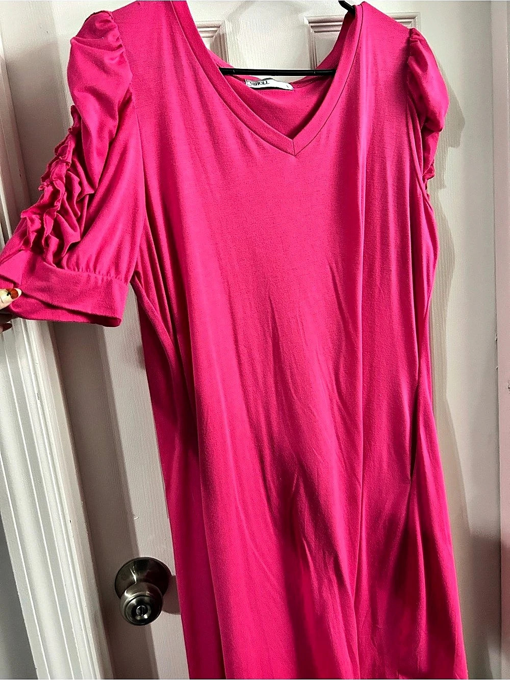 Vero Moda Pink Maxi Dress